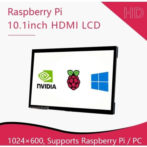 Waveshare 9inch 10.1inch HDMI LCD Display Touch Screen Support Raspberry Pi 4/3/2 & Jetson NANO DEV KIT