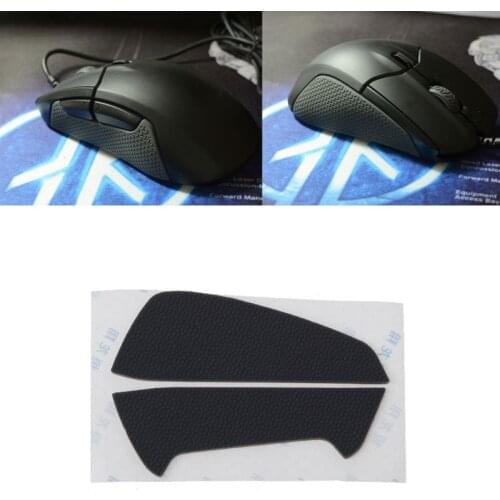 1 Set Black Mouse Feet Mouse Skates Side Stickers Sweat Resistant Pads Anti-slip Tape For steelseries Rival 310 Mouse C26