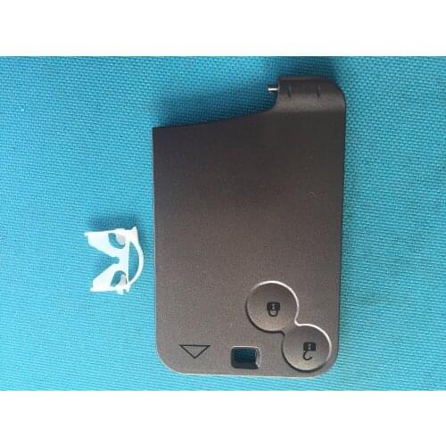 1Pc Of New Replacement Key Shell For Renault Laguna Espace 2 Button Remote Card Case Blank No Logo No Blade Car Accessories Part