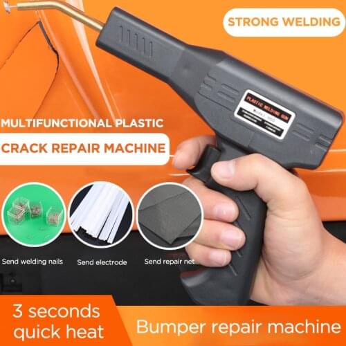 50w Car Bumper Hot Stapler Machine Handy Plastic Welder Garage Tools Hot Staplers Machine Garage Repair Welding Tool