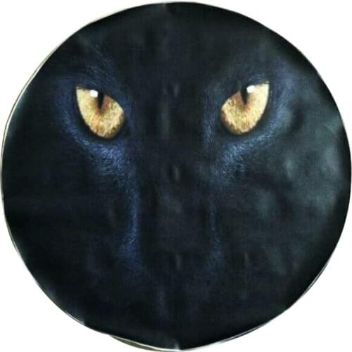 Car 14", 15",16" ,17'' inch picture Logo PVC PU Spare Tire Tyre Wheel Valve Covers For Cars Accessories