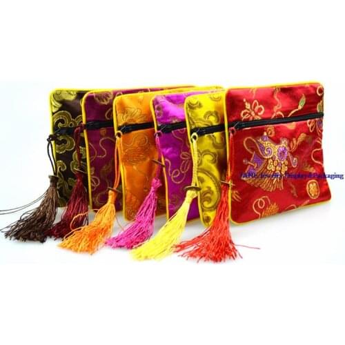 Free Shipping 50pcs/bag Selection Colors Jewelry Packing Drawable Organza Zipper Bags Gift Bags & Pouches,packaging bags