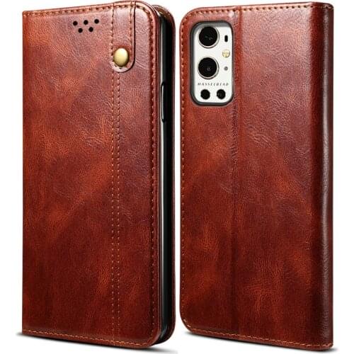 For Oneplus 9 Pro 9Pro 5G Luxury Case Texture Leather Card Slot Book Skin Funda One Plus 9 Case Oneplus9 Flip Cover Shockproof