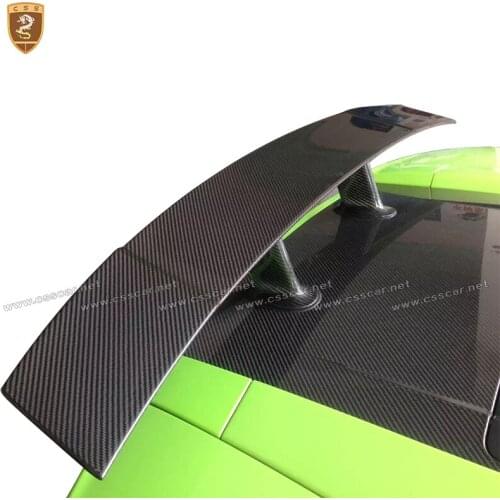 For Lamborghini Gallardo LP550 LP560 LP570 style Carbon Fiber Rear Trunk Spoiler Wing