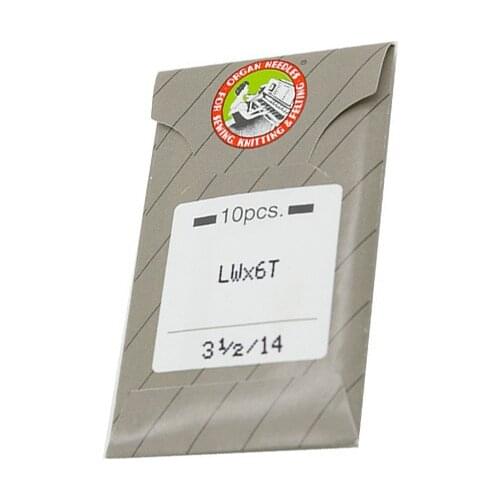 10pcs Industrial Sewing Machine LWx6T Needle For Blind Stitch Machine Organ Brand LW*6T 31/2/14