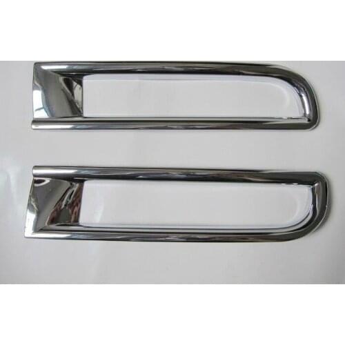 ABS electroplating Rear Fog light Lamp Cover Trim for Mitsubishi Lancer/Lancer X/Lancer Evo 2010-2012 2013