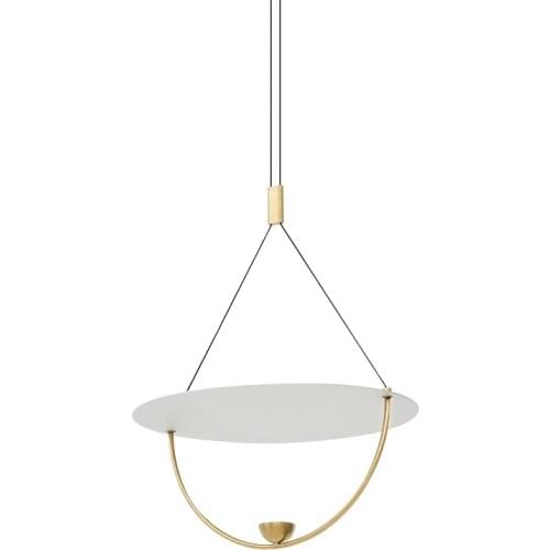 Dining room chandelier three modern minimalist long dining table Nordic creative personality office front desk bar chandelier