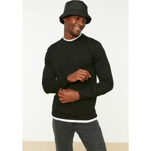Trendyol Male Basic Regular Fit Sweatshirt TMNAW22SW0658