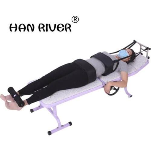 Han river tension traction bed waist disc protruding between the waist disc therapy equipment protection