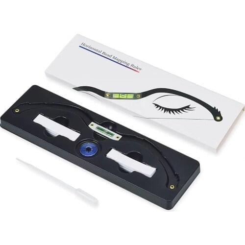 Wholesale Microblading Permannet Makeup Bow and Arrow Line Ruler Measuring Brow Mapping String Pre Inked Tattoo PMU for Mapping