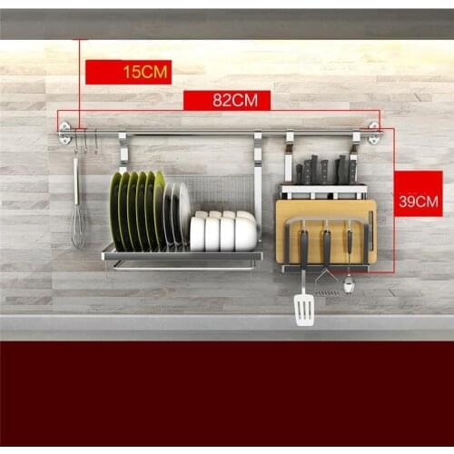 Cosas Organization Organizador De Cocina Dish Keuken Malzemeleri Stainless Steel Mutfak Cozinha Rack Cuisine Kitchen Organizer