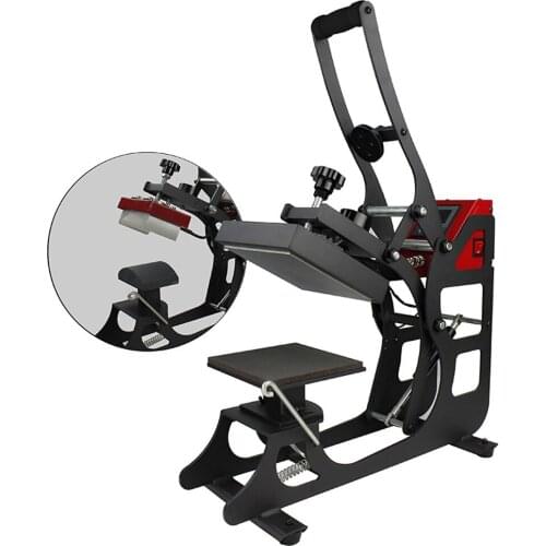 3 in 1 semi-automatic heat transfer label ironing machine 8*15cm+9.5*18cm+15*20cm