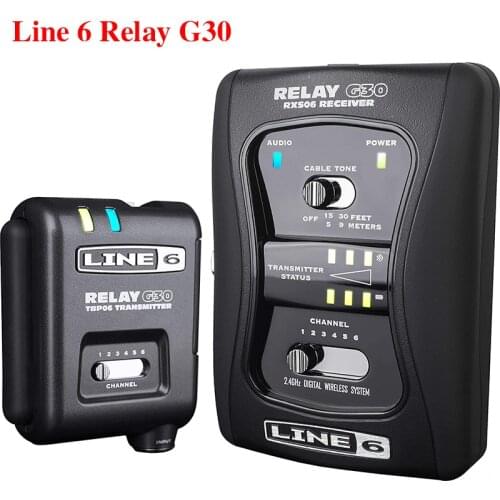 Line 6 Relay G30 TBP06 & RXS06 Wireless Guitar System ,transmitter and receiver