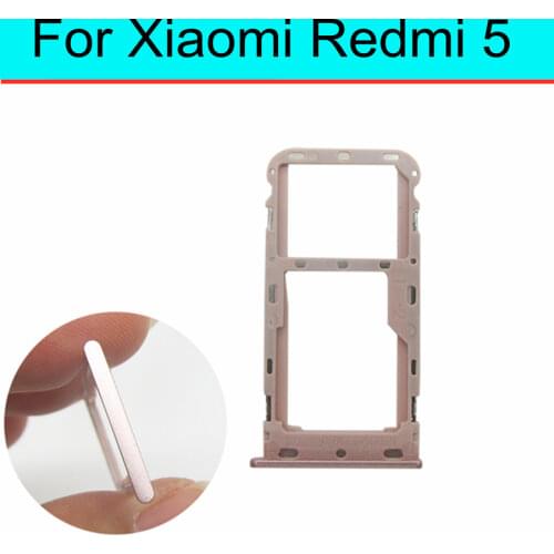 Sim card slot for xiaomi redmi 5 5.7 inch sim slot adapter replacement phone small parts for redmi5