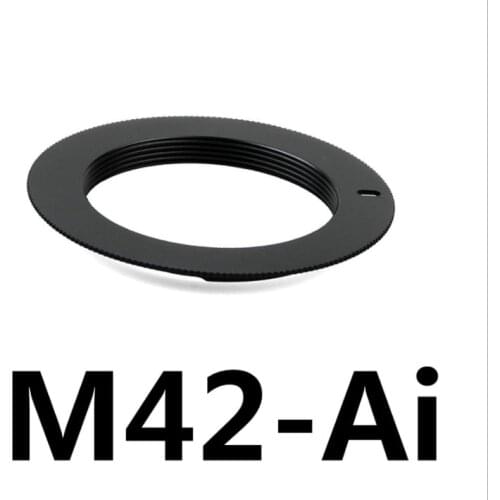 M42-ai adapter ring is suitable for m42-nikon M42 lens to FOR Nikon AI fuselage adapter ring