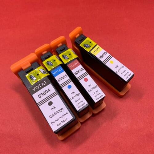 YOTAT 1set Compatible for Primera 53604 53601 53602 53603 Ink Cartridge for Bravo 4100 printer