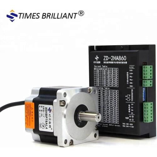 Factory price Nema 34 4Nm stepper motor driver cnc kit motor