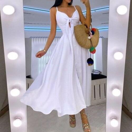 40# Women Strapless Ruffle Dress Holiday V-neck 3d Printing Strap Dress Ladies Evening Party Dresses For Women 2021 Robe Femme
