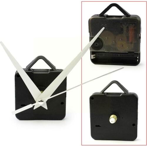 White Hands DIY Gold Pointer Replacing Clock Quartz Casing Stitch Plasticcross Plastic Clock Metal Movement Movement Hands Z9R7