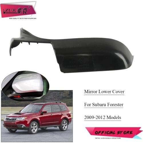 ZUK For SUBARU FORESTER SH 2008 2009 2010 Outer Side Rearview Mirror Lower Cover None Painted
