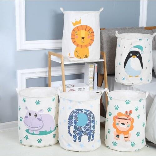 1pc Cloth Art Folding Geometry Dirty Clothes Toys Storage Bucket Household Storage Basket Dirty Clothes Laundry Basket 40*50cm