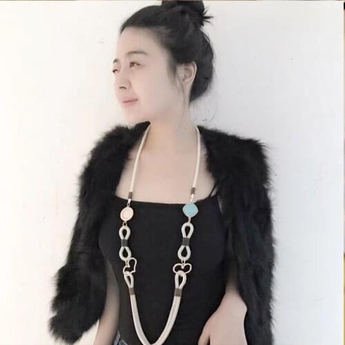 Amorita boutique fashion jewelry long chain necklace