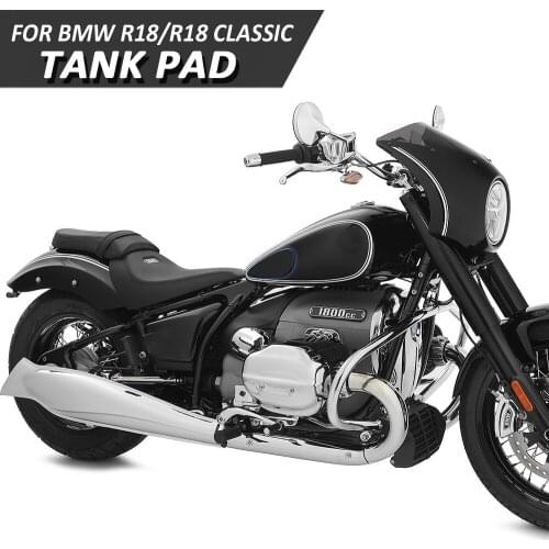 FOR BMW R18 Classic R 18 2020 2021 - Side Fuel Tank pad Tank Pads Protector Stickers Decal Gas Knee Grip Traction Pad Tankpad