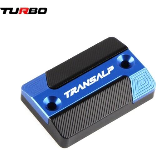 For HONDA TRANSALP700 TRANSALP XLV 600 650 700 Motorcycle CNC High quality front brake fluid reservoir cap cover plug