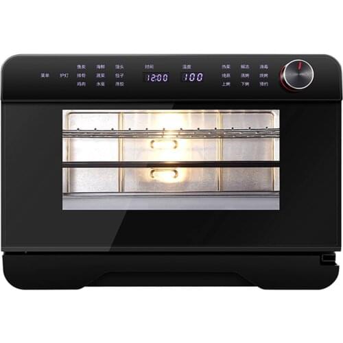 Household Large Capacity Electric Oven Steam Oven Desktop Steaming Baking Frying Electric Oven Machine Pizza Machine