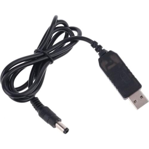 QC3.0 USB to 12V 1.5A 5.5x2.1mm Step Up Line Converter Cable for WiFi Router LED