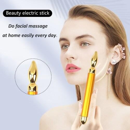 Drip Shaped Beauty Bar Vibration Tightening Wrinkle Bar Facial Massager Remove Dark Circles Anti Aging Skin Care Vibrating Tool