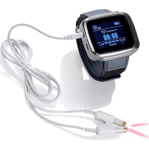 Medical Watch for Diabetes Blood Circulation Improvement Wrist Blood Pressure Control Low Level Laser Therapy