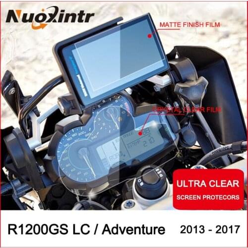 Moto Cluster Scratch Protection Film Instrument Dashboard Cover Guard Blu-ray for BMW R1200GS LC Adventure ADV R1200/R 1200 GS