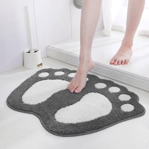 Soft Feet Bathroom Carpet Area Rugs Mat Water Absorbent Kitchen Carpet Floor Carpets for Living Room Home Decor Entrance Doormat