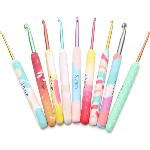 Set Kit DIY Craft Handmade Yarn Crochet Sewing Hand Crochet Hooks Knitting Needles Sewing Braid Ceramic aluminum