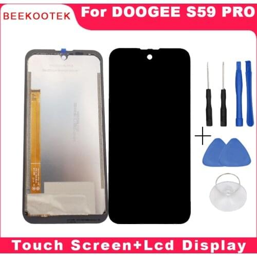 New Original Doogee S59 Pro LCD Display + Touch Screen Digitizer Assembly Replacement Accessories For Doogee S59 Pro Smartphone