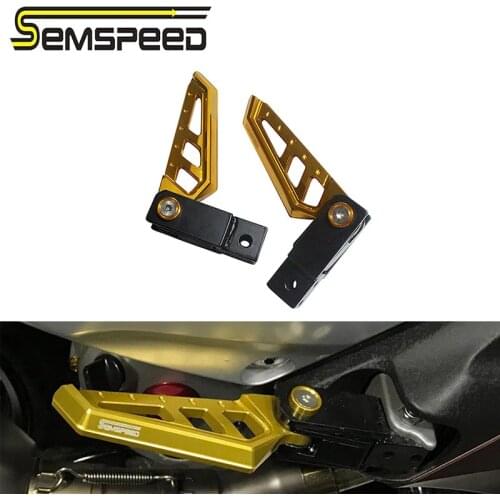 Footrests For Kawasaki Ninja 400 300 250 ZX10R GTR1400 Z650 Z900 Motorcycle Rear Passenger Footrest pedals