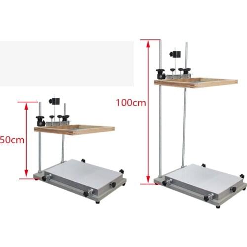 32x44CM Plate Board Heightening Type Manual Silk Screen Printing Press Machine 1 Meter 5CM Height