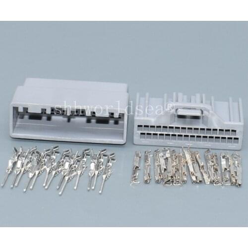 Shhworldse 32Pins SOCKET Automotive Connectors MX34 Series For MX34032NF2 MX34032SF1 CONN HEADER R A 32POS 2.2MM