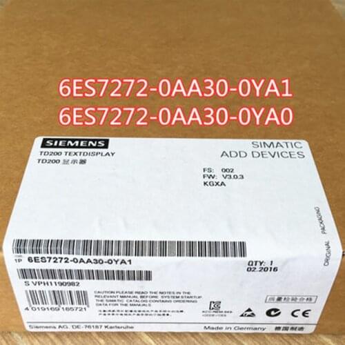 Siemens 6ES7272-0AA30-0YA1 TD200 Text Display 6ES7 272-0AA30-0YA1 ,New 1 order