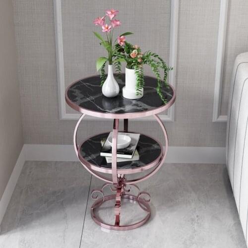 Nordic Balcony Office Leisure Coffee Table Simple Living Room Home Furniture Endtable Creative Small Apartment Round Side Tables