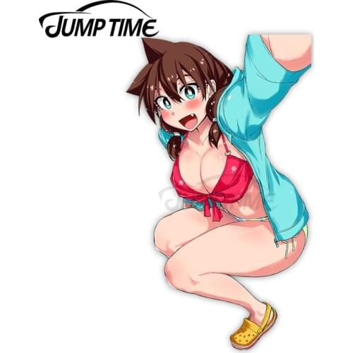 Jump Time Amano Megumi wa Sukidarake! 7.6 Anime Sexy Girl Vinyl Decal Window Car stickers
