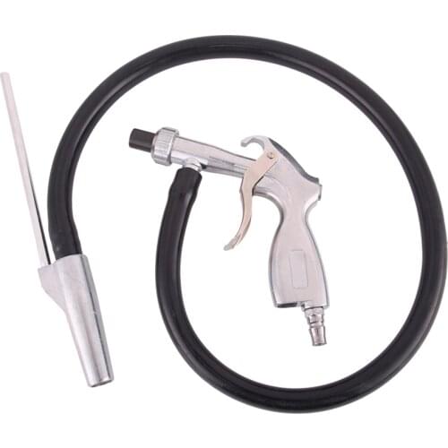 Abrasive Air Sand Blasting Gun kit 1 ceramic nozzle 1 iron nozzle 1 Sand Suction Pipe Industrial Sandblaster Gun