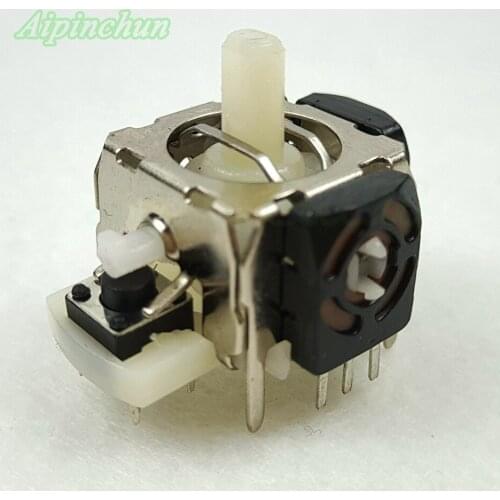 Aipinchun 50Pcs/Lot 3D Analog Stick Sensor Repair Parts Joystick Handle Replacement For XBOX 360 Xbox360 For Sony PS2 Controller