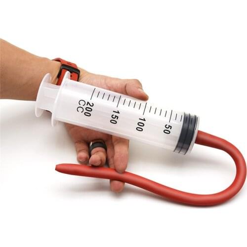 Enema Tube Anal Wash Dildo Enema Irrigator Female Vagina Anus Douche Cleaner For Women Couples Hygiene Enema Anal Clean Sex Toys