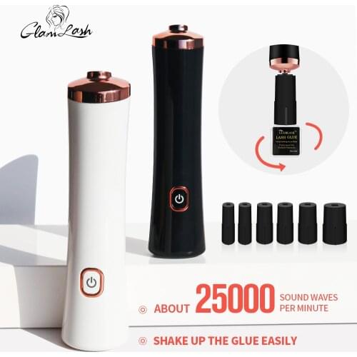 GLAMLASH Electric Eyelash Glue Shaker for Nail Polish Tattoo Ink Pigment Liquid Shaking Machine Makeup Tool Fast and Efficient