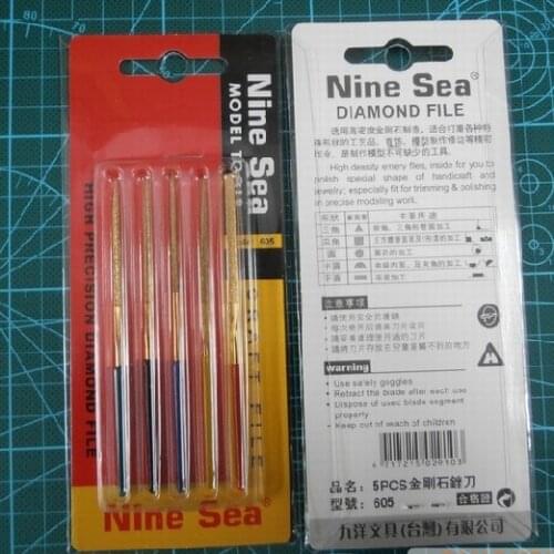 Nine Sea Diamond Files tool for Gundam model Making 3mm*140mm