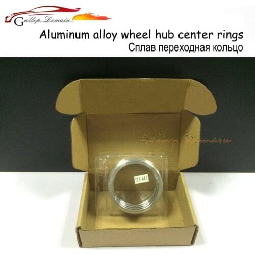 4pieces/lots 67.1 to 54.1 Hub Centric Rings OD=67.1mm ID= 54.1mm Aluminium Wheel hub rings Free Shipping Car-Styling