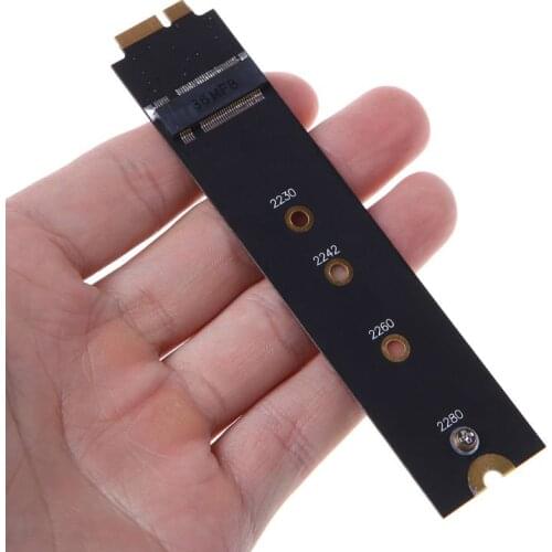 M.2 M.2 NGFF SSD to A1369 A1370 Adapter for 2010 2011 MacBook Air HDD Converter Support 2230 2242 2260 2280 Solid State Drive