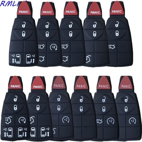 New Smart Remote Key Case Rubber Pad Rubber Pad Replacement For Chrysler For Dodge For Jeep